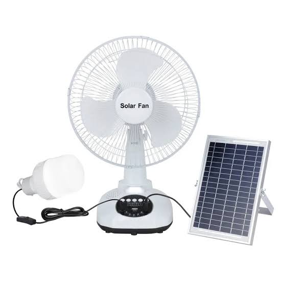 Solar Table Fan