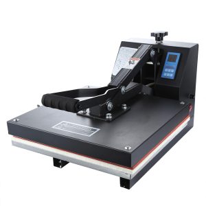 High Pressure 38cm X 38cm Semi-Automatic T-Shirt Heat Transfer Sublimation Heat Press Machine Digital Time Control Adjustable